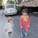 2020 spring two caviar children's wear 1-5-year-old girl baby cartoon long t leisure skirt long sleeve
