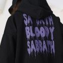 #Ovdy 19fw original fashion brand men's and women's couple's bodyguard Hoodie rock band black holiday theme