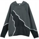 #Ovdy 19fw original Guochao brand men's and women's Hooded Sweater purgatory theme Raglan Fleece Hoodie