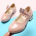 Girls' children's shoes wholesale 2019 spring and autumn new children's shoes shoes shoes children's Princess student performance single shoes
