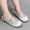 New spring and summer 2020 comfortable bow bright girl's single shoe casual shoes board shoes
