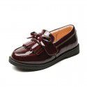 Girls' shoes spring 2020 new children's single shoes soft soled princess shoes British style black student performance shoes
