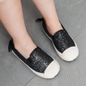 New spring and summer 2020 comfortable bow bright girl's single shoe casual shoes board shoes
