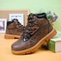 Children's shoes autumn and winter 2019 new children's men's shoes casual shoes a hair substitute Martin boots wholesale
