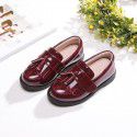 Girls' shoes spring 2020 new children's single shoes soft soled princess shoes British style black student performance shoes
