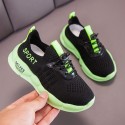 Boys' shoes 2019 autumn new middle and small children's flying woven breathable children's sports shoes girls' casual shoes baby shoes
