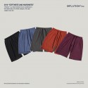 Inf men's wear  2020 spring and summer new fashion brand Street retro smoke solid color loose men's sports leisure shorts
