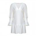 Cut off 2020 spring dress women's cross border New Sexy French retro temperament Ruffle Skirt