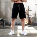 Cross border new muscle brothers fitness shorts summer casual loose pants men's training pants cotton