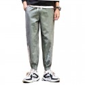 Fashion brand overalls men's 2020 spring trend casual Leggings Harun pants 9-point Korean version versatile youth long pants