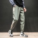 Fashion brand overalls men's 2020 spring trend casual Leggings Harun pants 9-point Korean version versatile youth long pants