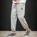 Lianxu men's wear  2020 new large size Wei pants men's fashion badge decoration spring and summer handsome corset men's sports pants
