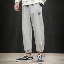 Lianxu men's wear  2020 new large size Wei pants men's fashion badge decoration spring and summer handsome corset men's sports pants