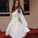 2020 cross border exclusive Amazon eBay New Europe and America spring and summer women's double breasted suit coat dress