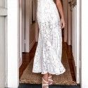Amazon hot sales in 2020! European and American spring and summer new style lace embroidery back strap sexy girl style one-piece pants