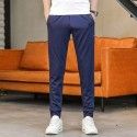 Casual pants spring and summer students boys' sports pants elastic fit trend straight tube small feet all kinds of casual pants
