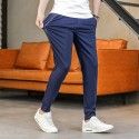 Casual pants spring and summer students boys' sports pants elastic fit trend straight tube small feet all kinds of casual pants