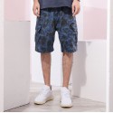 Summer camouflage tooling shorts Korean youth fashion camouflage shorts Guochao five point pants men's fashion loose pants