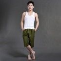 2020 summer new washed Multi Pocket foreign trade overalls men's seven point casual shorts factory direct sales