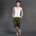 2020 summer new washed Multi Pocket foreign trade overalls men's seven point casual shorts factory direct sales