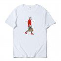 Pure cotton men's T-shirt Japanese fashion brand 2019 summer new fashion printing social spirit Boy Short Sleeve T-Shirt 