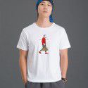 Pure cotton men's T-shirt Japanese fashion brand 2019 summer new fashion printing social spirit Boy Short Sleeve T-Shirt 