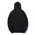 Hooded sweater men's Plush autumn winter thickened cashmere sweater solid color Pullover coat loose warm Jacket Hoodie 