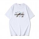 Men's 2020 short sleeve t-shirt men's summer cotton loose casual top youth trend with round neck undercoat