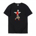 Pure cotton men's T-shirt Japanese fashion brand 2019 summer new fashion printing social spirit Boy Short Sleeve T-Shirt 