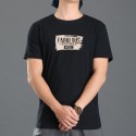 Langyitu men's 2020 Japanese summer new fashion brand T-shirt round neck English printing short sleeve cotton men's T-shirt 