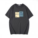 Summer new t-shirt men's short sleeve loose cotton base coat youth trend Hong Kong Style T-Shirt Large Men's wear