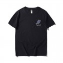 Japanese fashion brand men's short sleeve T-shirt pure cotton pipe cat printing personality youth half sleeve loose top wholesale 