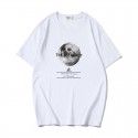 2020 new men's T-shirt short sleeve cotton loose Creative Star printing youth trend T-Shirt Large Men's wear