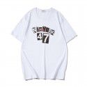 Men's T-shirt short sleeve 2020 spring and summer new cotton casual T-shirt fashion printing loose round neck bottomed shirt wholesale