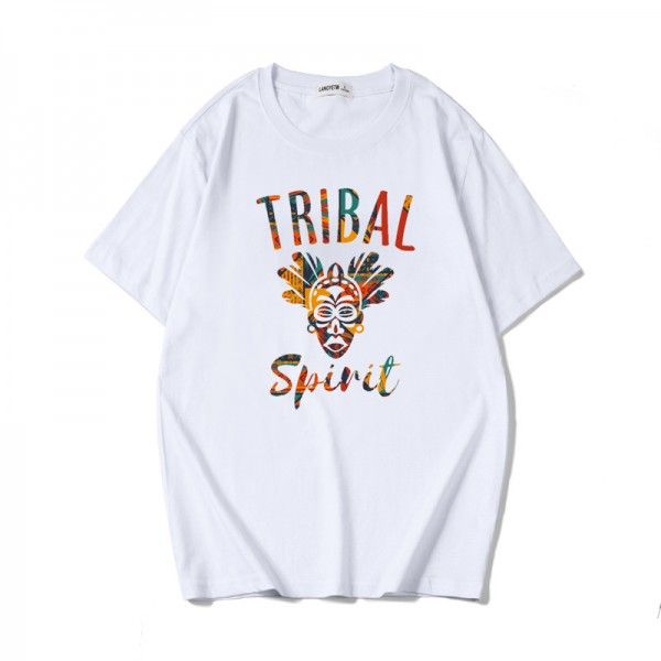Short sleeve T-shirt 2020 summer new men's short sleeve t-trend student cartoon printed cotton tide brand T-shirt