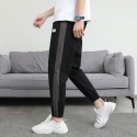 Pants men's autumn and winter new products fashion versatile loose trend sports pants youth Plush thickened leisure pants 