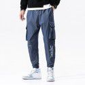 Men's pants casual pants men's autumn new sports overalls colorful gradient tide brand loose pants men's pants