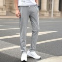 Men's sports pants summer thin loose straight casual pants trend slim student pants floor stand pants