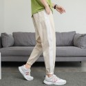 Pants men's autumn and winter new products fashion versatile loose trend sports pants youth Plush thickened leisure pants 