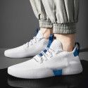 Men's shoes autumn new 2019 Korean fashion breathable flying net shoes light net red sleeve sports casual shoes men's shoes
