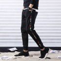 Spring and autumn new stall men's small foot sports casual pants for male students 