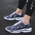 2019 summer new personalized breathable sports shoes women's shoes Korean fashion camouflage mesh men's casual shoes men's shoes