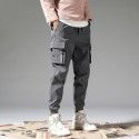 Corset overalls men's new casual pants in spring and Autumn 