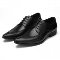 Manufacturers wholesale men's leather shoes 2020 spring and summer business dress shoes handmade men's shoes shoes customized