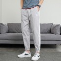 Pants men's autumn and winter new products fashion versatile loose trend sports pants youth Plush thickened leisure pants 