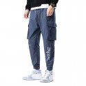 Men's pants casual pants men's autumn new sports overalls colorful gradient tide brand loose pants men's pants