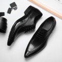 Manufacturers wholesale men's leather shoes 2020 spring and summer business dress shoes handmade men's shoes shoes customized