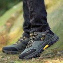 Cross border supply 2019 new antiskid waterproof wear resistant large size climbing shoes men's outdoor hiking shoes men's shoes
