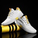 Sports shoes men's 2020 spring and summer new breathable net red casual shoes men's Korean Chaofei woven sleeve lazy men's shoes
