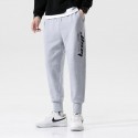Men's casual sports pants printed running large fall 2020 new trend pants men's Long Pants Capris